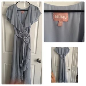 Show Me Your Mumu Blue Gown